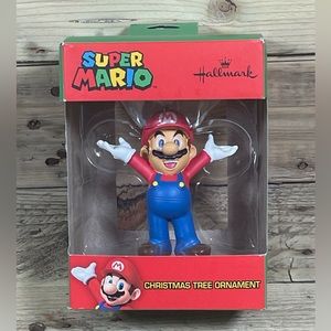 Super Mario Ornament 2020 Hallmark Holiday Nintendo 4” Christmas Tree Toy Figure